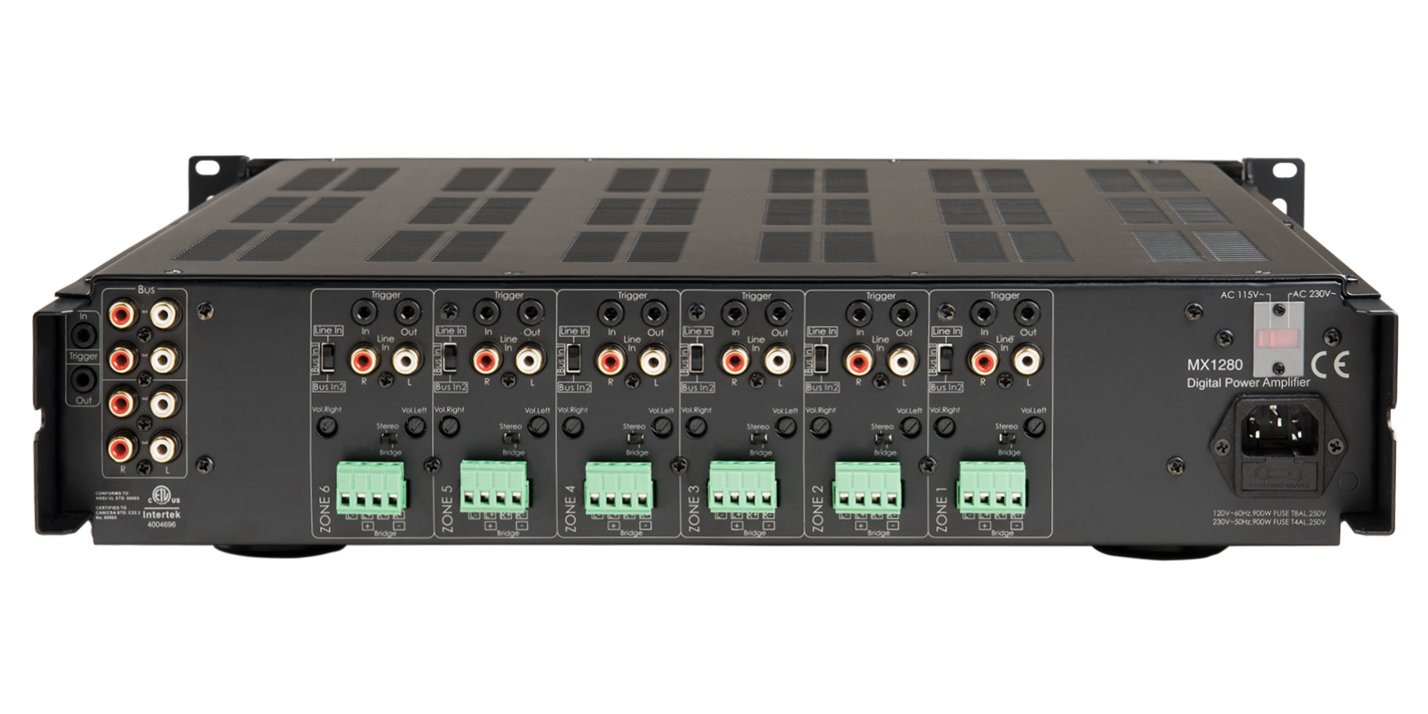 6-Zone Whole Home Amplifier MX1280 Outdoor Speaker Depot