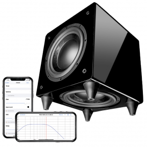 OSD Nero Dual X8 Powered Subwoofer 300W w/ Dual Passive/Active 8" Woofers, DSP App Control
