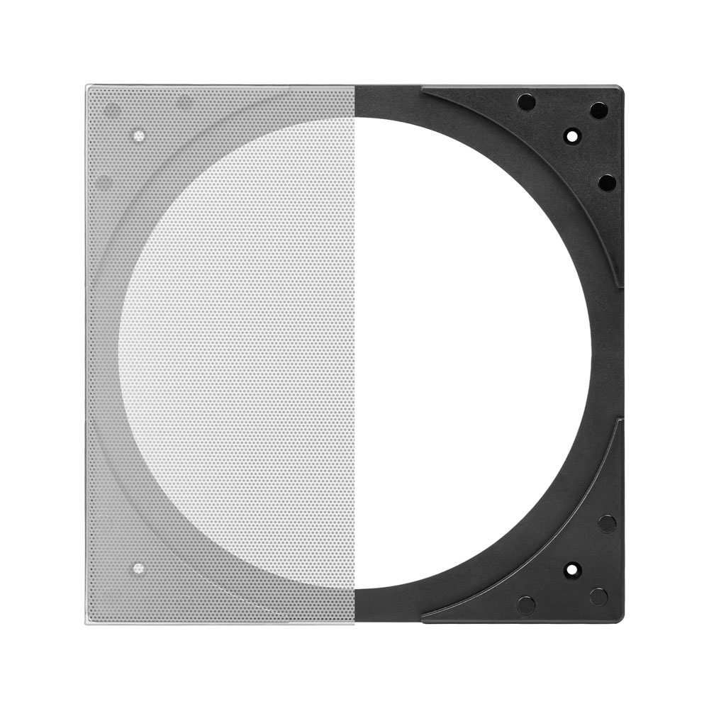 SQ6 Square Trimless Kit for Ceiling Speakers Outdoor Speaker Depot