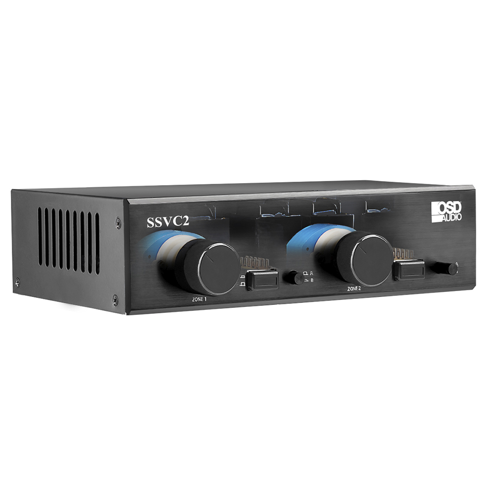 J-Tech Digital JTDSS-2/V 2-Channel A/B Speaker Selector with Volume Control