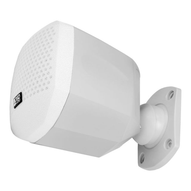 OSD Nero Mini 3" Cube Speaker Mountable Swivel Home Theater Setup 25W RMS Power White Single