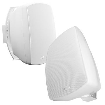 Open Box - 6.5" Outdoor Patio 2-Way Speaker Pair w/ Optional 70V, White 70V AP650