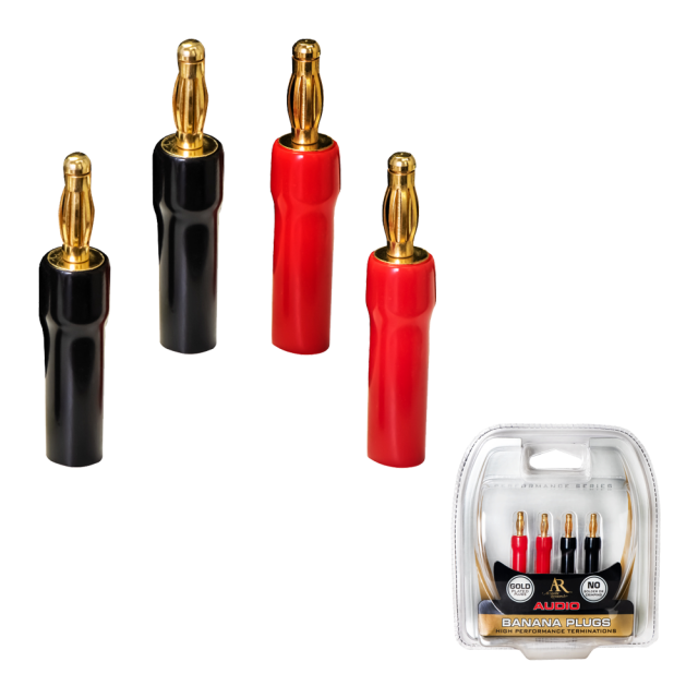 Banana Plugs Performance Series for 1x Speaker Pair