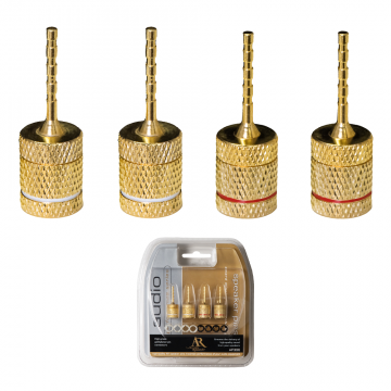 Pin-Type Speaker Connectors 2x Pairs