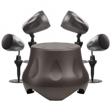 10" Outdoor Subwoofer + (4x) 6.5" In-Ground Landscape Speakers - Forza Outdoor Bundle