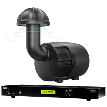 XSUB12 12" 600W Outdoor In-Ground Burial Subwoofer + SMP500 800W Mono Subwoofer Amplifier Bundle