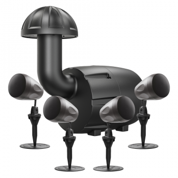 12" Outdoor In-Ground Subwoofer XSUB12 + (4x) 6.5" Landscape Speakers Forza-6 - Outdoor Bundle