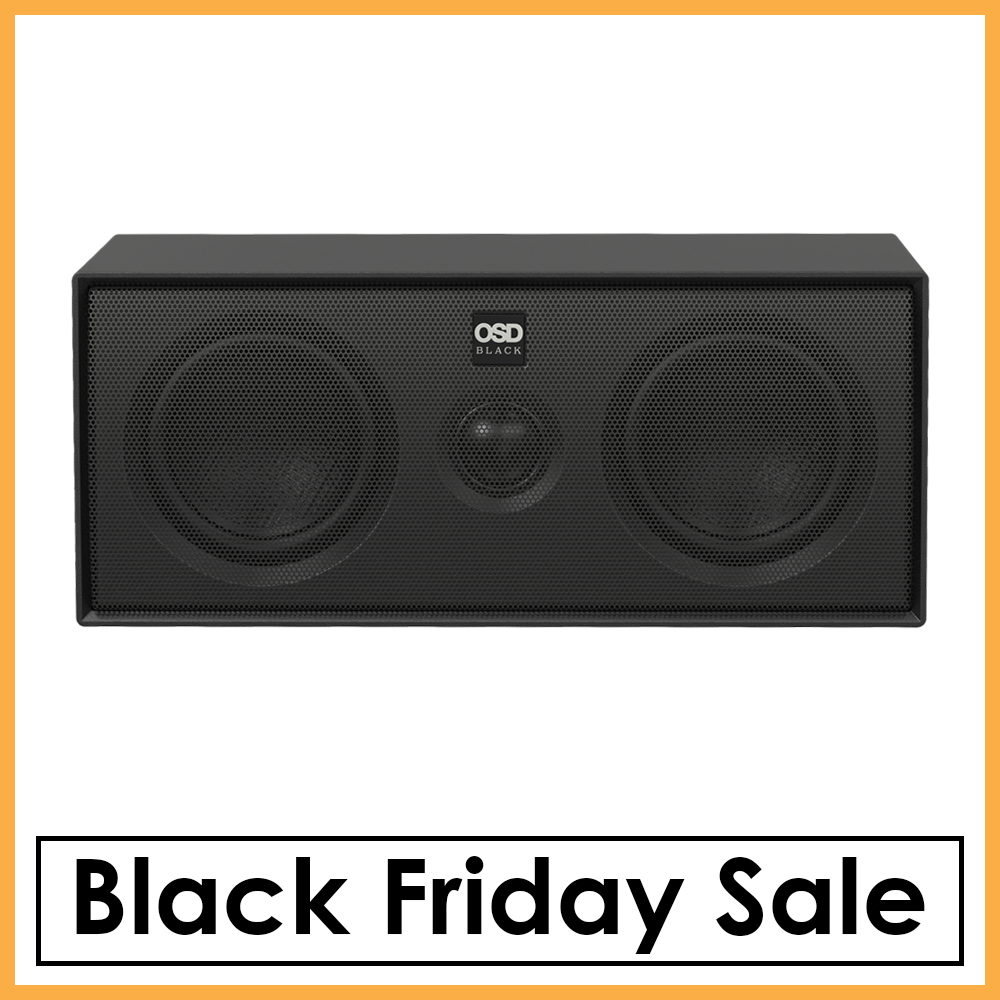OSD Nero Cube Speaker with Dual 3” Glass Fiber Woofers & 1” Silk Dome Tweeter – MODQ3, Single