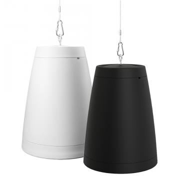 OSD Nero ARC 8" Pendant Hanging Speaker 200W, 8Ohm/70V Tap, Black or White