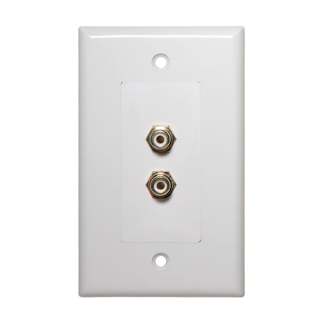 RCA Stereo Decora Style Wall Plate