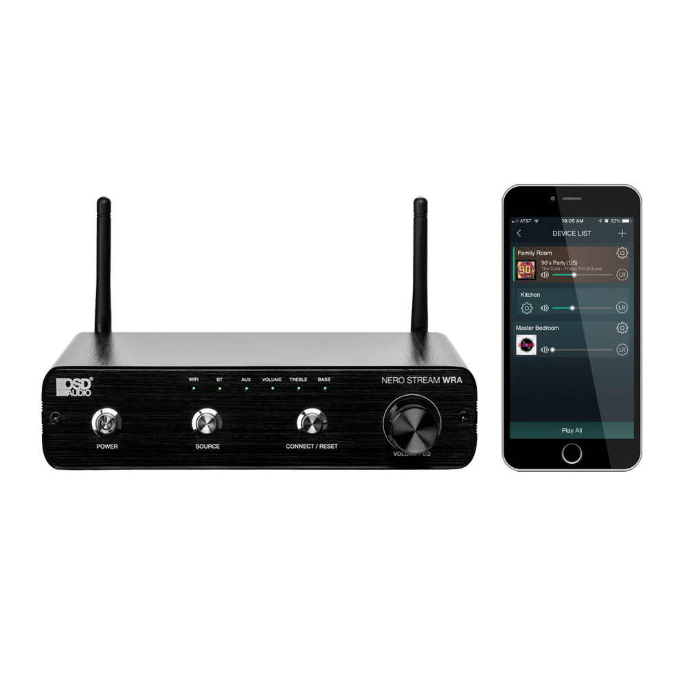 OSD Nero Stream Outdoor Amplifier Wi-Fi, Bluetooth, App Control IP64 Class D (100W x 2)