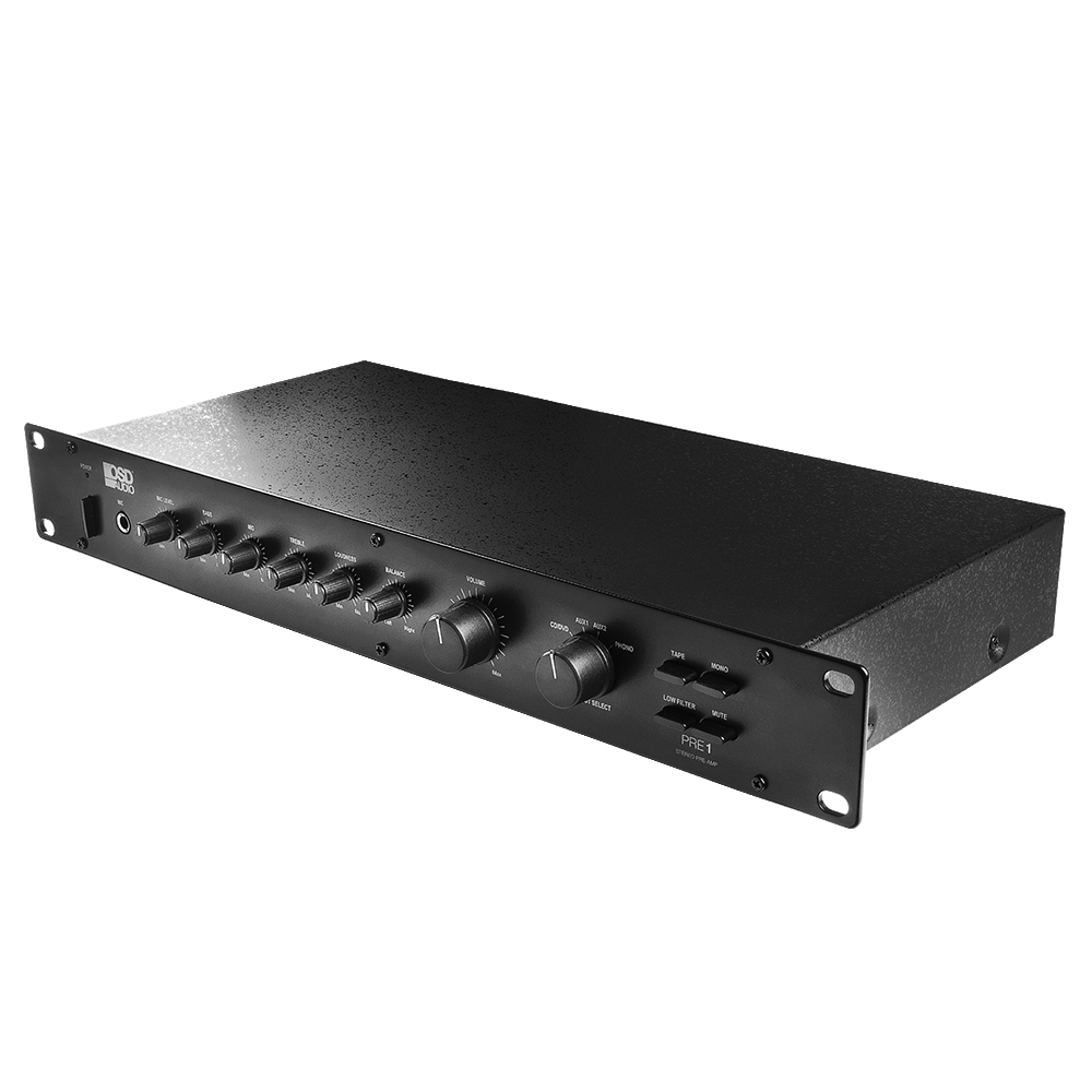 Préampli BST P10D – Noir – Entrées XLR – Analogique