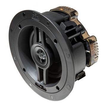 OSD Premium 5.25" In-Ceiling Speaker Pair 90W, Trimless Invisible Grill, R52 Black Series