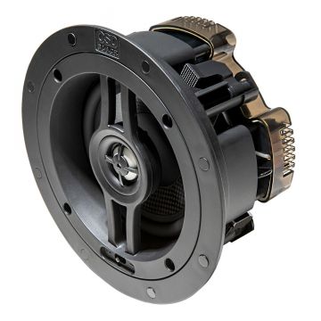 OSD Premium 5.25" In-Ceiling Speaker Pair 100W, Trimless Invisible Grill, R53 Black Series