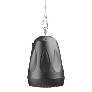 OSD Forza 4" Pendant Speaker IP66 Rated, Hanging, 8 Ohm/70V Tap, Black (Single)