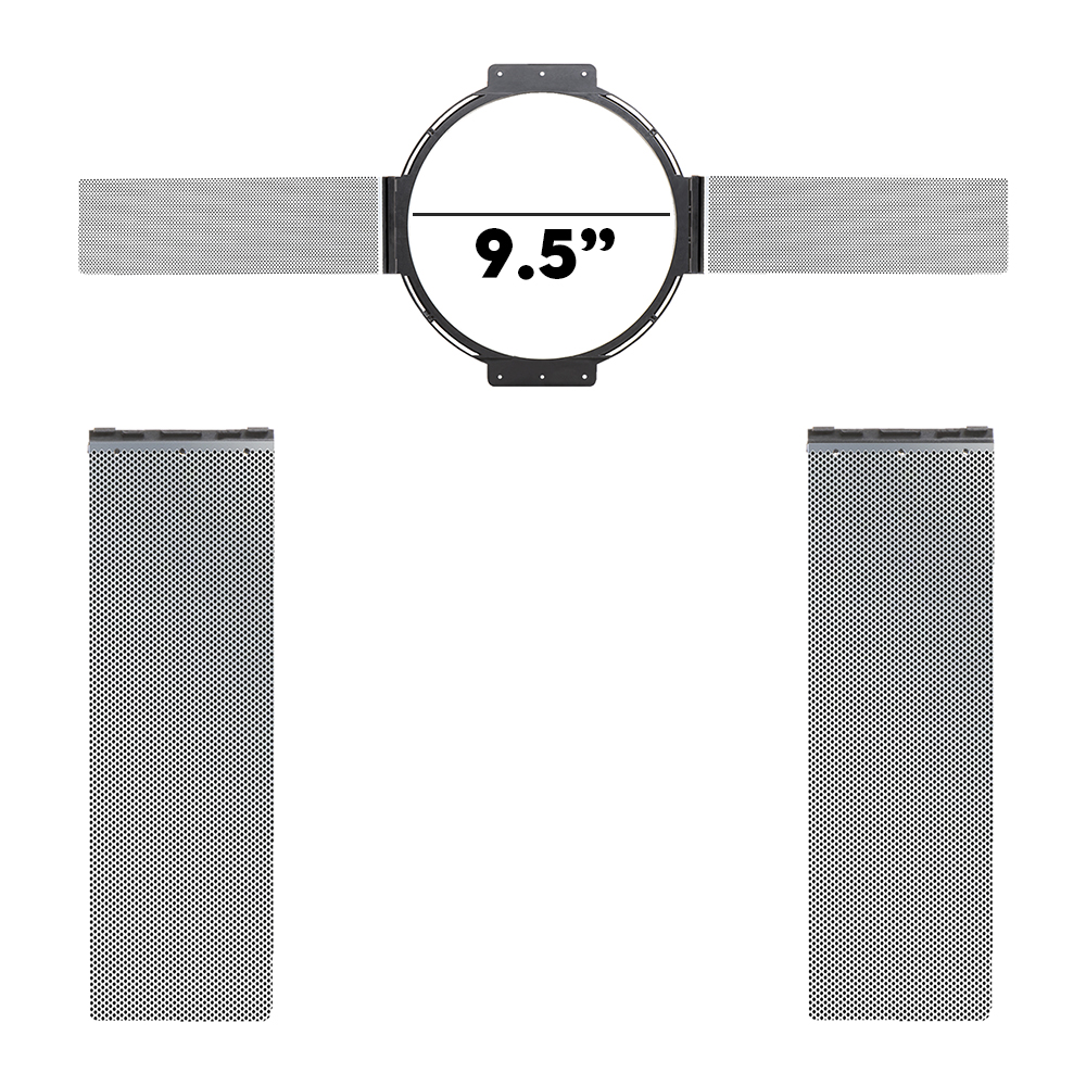 Black Series NC8 Construction Bracket Outdoor Speaker Depot