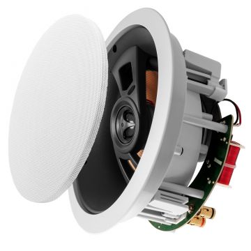 6.5" Angled Flush LCR In-Ceiling Speaker, Dolby Atmos® Ready & Pivoting Tweeter, Single - ICE660