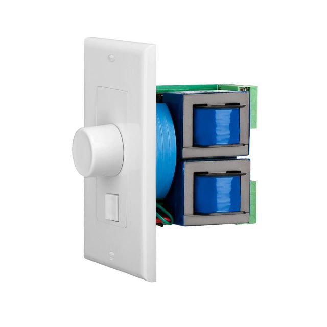 300W In-Wall Volume Control w/ On/Off Switch, Impedance Matching, White SVC205