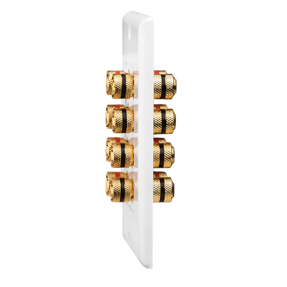 8 Terminal Wall Plate WP-8 | Outdoor Speaker Depot