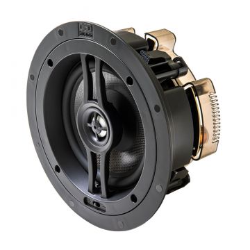 OSD Premium 6.5" In Ceiling Speaker Pair 150W, Trimless Invisible Grill, R63 Black Series