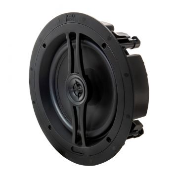 OSD Black 8" In-Ceiling Speaker Pair 120W, 1/2" Silk Soft Dome Tweeter, R81