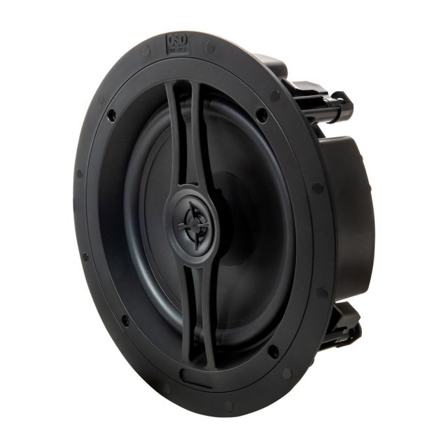 OSD Premium 8" In-Ceiling Speaker Pair 120W, Trimless Invisible Grill, R81 Black Series