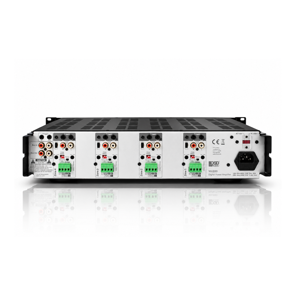 4 Zone Amplifier MX880 | Outdoor Speaker Depot