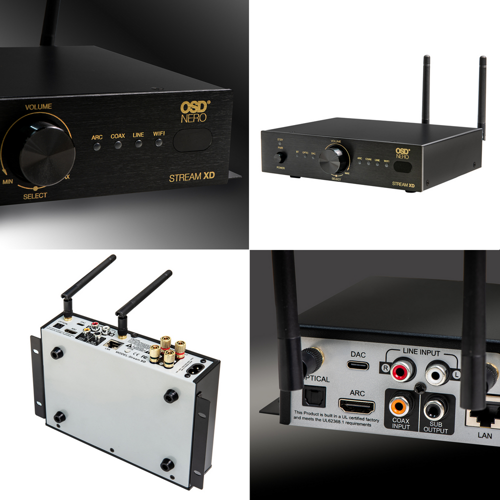 Nero Stream XD 75W x2 App Control Amplifier | Outdoor Speaker Depot