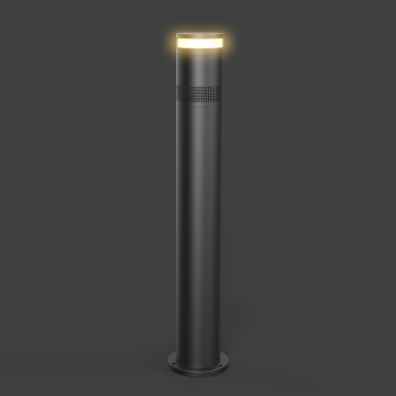 OSD Eclipse Series Bollard Outdoor Landscape Speaker with LED Light