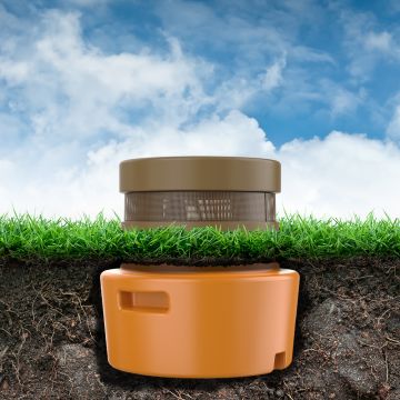 OSD Eclipse 12" Outdoor In-Ground Subwoofer, 70V or 4Ohm Options, Omni 360°, Optional LED Lighting