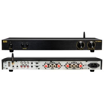 600W Wireless BT Stereo Amplifier - Bass/Treble Control, A/B Switching, Class D - XMP300 GEN2