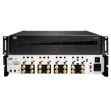 OSD 8x 175W Home Theater Amplifier, High Power Bridging with Passive Subwoofer Controls, 105 dB SNR