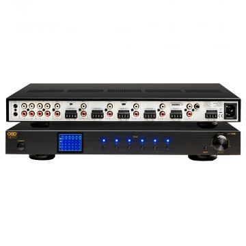 OSD Nero MX1250 – True 1U Multi-Zone Amplifier with Matrix Switching & DSP