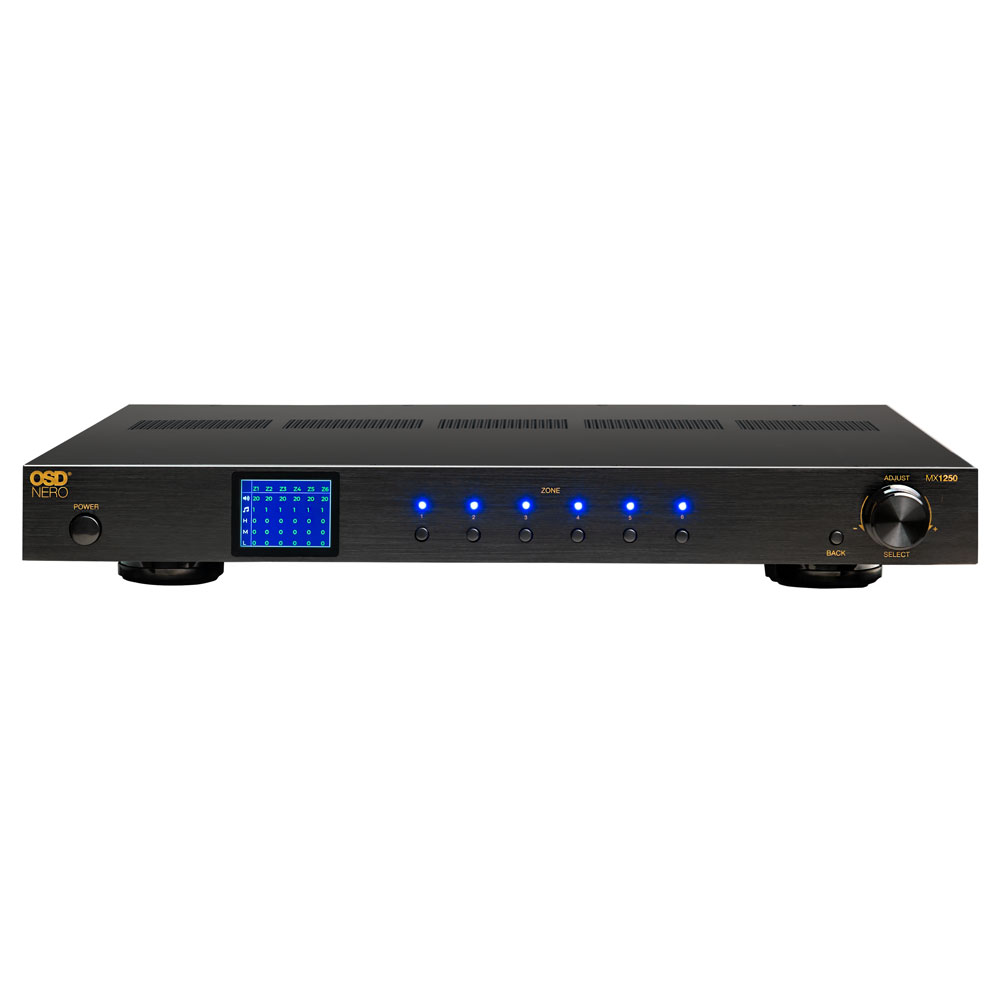 MX1250 6-Zone/12-Channel Distribution Amplifier | Outdoor Speaker