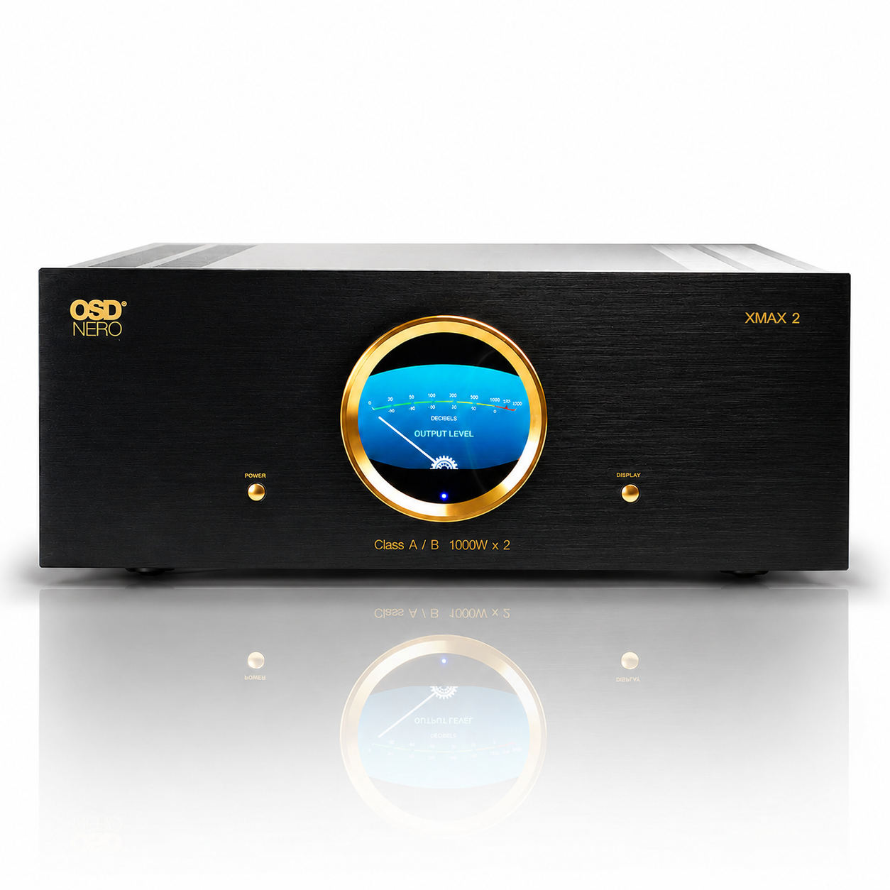 OSD Nero XMAX2 High-Current Stereo Amplifier 1000W x2 Class A/B 1800W Bridged Mono