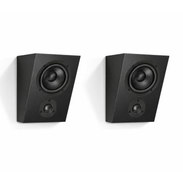 OSD Black T55E Atmos Ready 5.25" Multi-Purpose Height and Surround Speakers for Home Theater, Pair