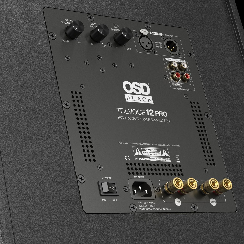 OSD Black TreVoce12 PRO 12