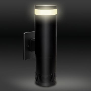 OSD Eclipse Series Slim Wall Mount Outdoor Landscape Speaker with LED Light