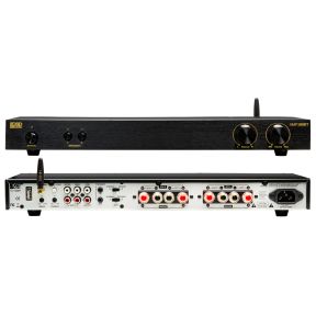 200W Bluetooth Stereo Amplifier - Bass/Treble Control, A/B Switching, Class D - XMP100 GEN2