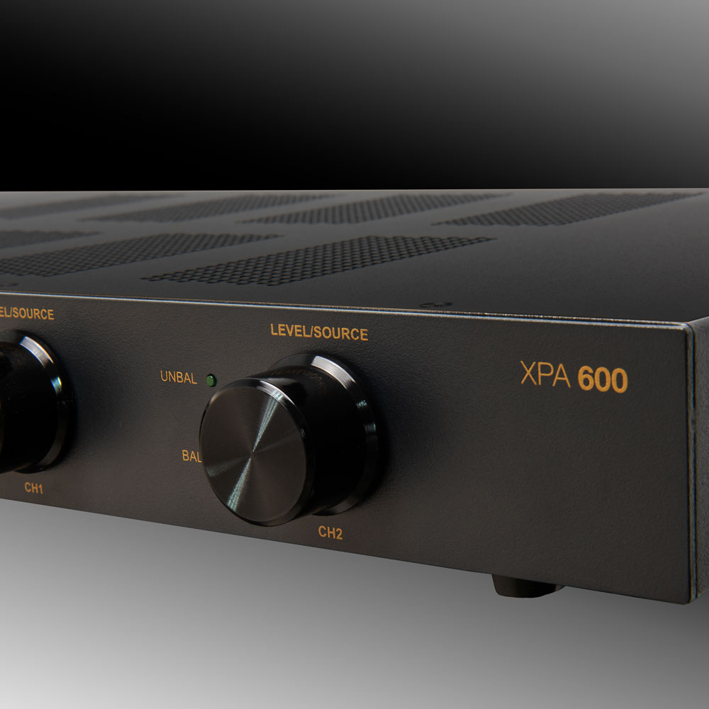 2-Channel Class D Commercial Amp XPA600 | Outdoor Speaker Depot
