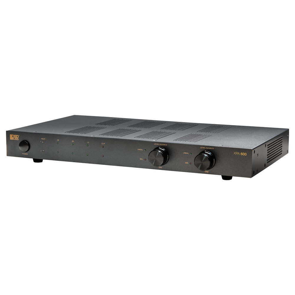 2-Channel Class D Commercial Amp XPA600 | Outdoor Speaker Depot