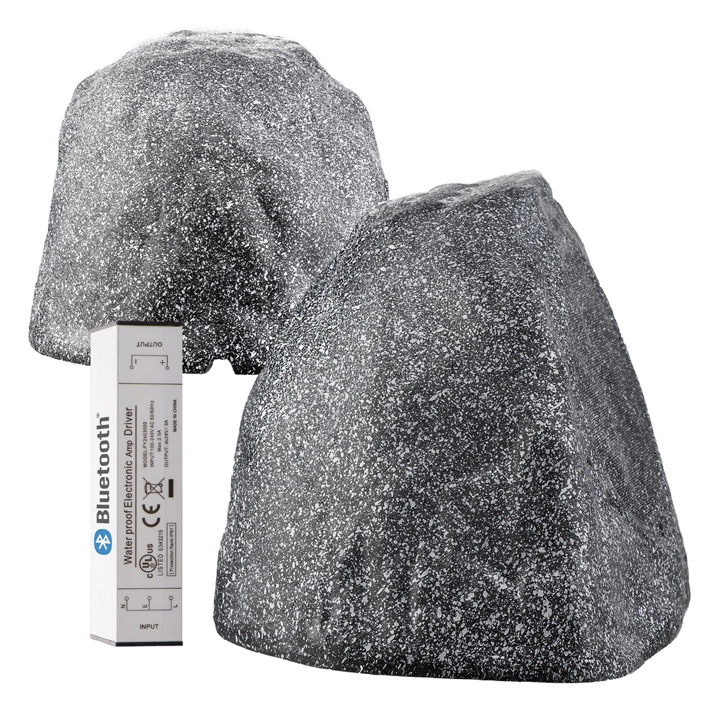 it outdoor rock speakers pairing