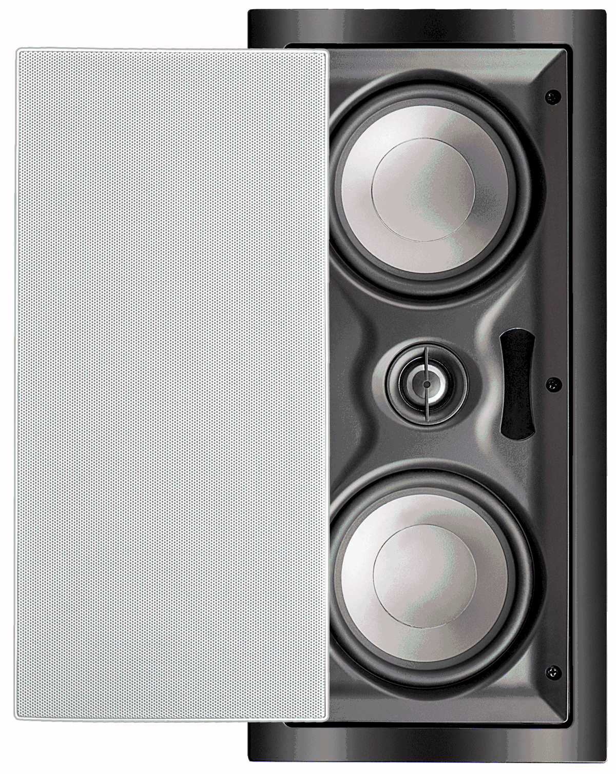 in wall center channel speaker