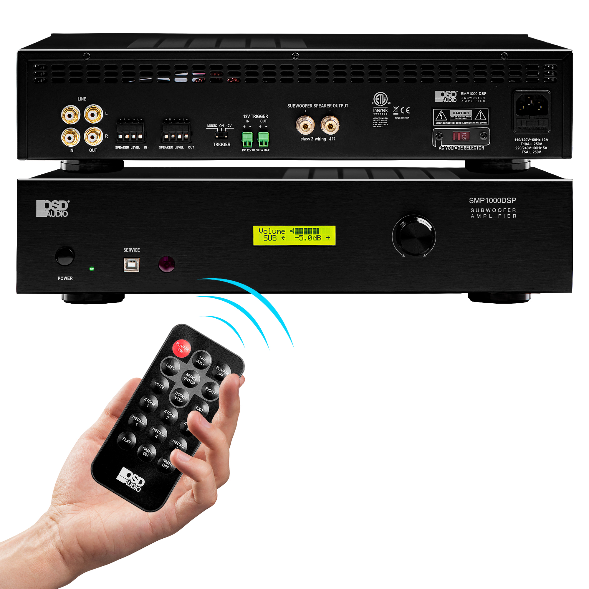 120v subwoofer amplifier