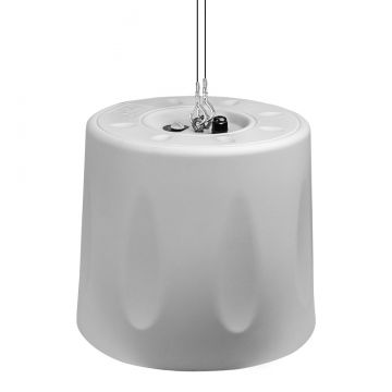 OSD Black Pendant83 8" Pendant 70V/8ohm Speaker Single White