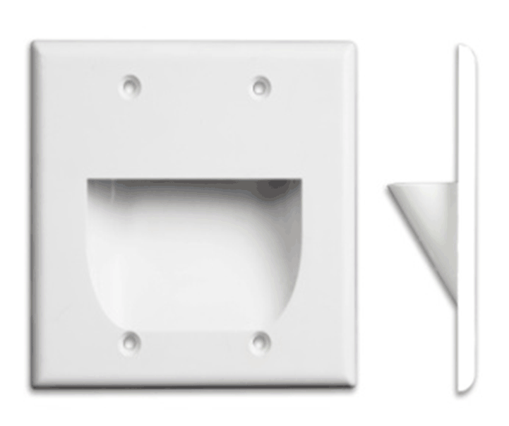 Inverted Pass Through Wall Plate Outdoor Speaker Depot - Wall Pass Through For Cables Inverted Pass Through Wall Plate Outdoor Speaker Depot - Wall Pass Through For Cables