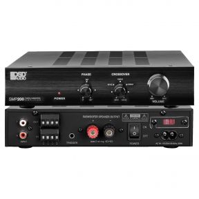 200W Mono-Channel Class D Subwoofer Amplifier, Auto Sensing, 4 -8 Ohm, ETL CE Certified - SMP200