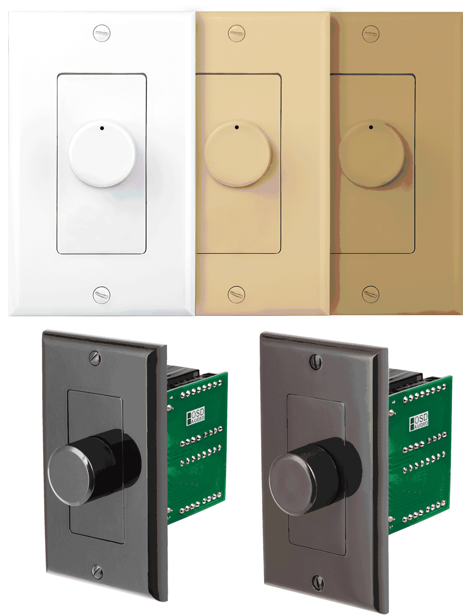 SVC100 100W Knob InWall Volume Control Outdoor Speaker Depot