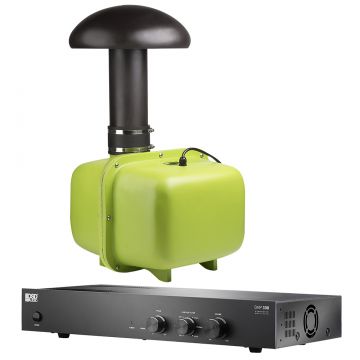 GLS8 500W 8" Outdoor In-Ground Subwoofer + SMP-300 500W Mono Class D Sub Amplifier Bundle