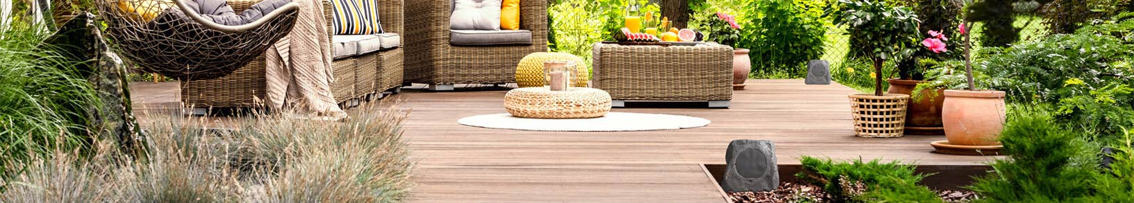 Premium Outdoor Speakers All Weather Landscaping